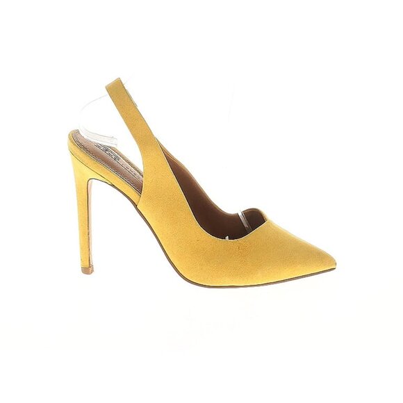 ASOS Yellow Slingbacks Size 5 - Picture 1 of 2